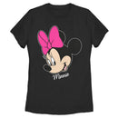 Women's Disney Minnie Big Face T-Shirt