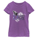 Girl's Disney Daisy Duck Flowers T-Shirt