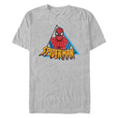 Men's Marvel Spiderman Triangle T-Shirt
