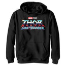 Boy's Marvel Thunder Logo Lightweight Hoodie