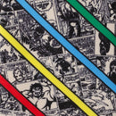 Marvel Comic Stripe Tan Men's Tie - Hero Merchandise