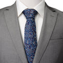 Marvel Avengers Blue Multi Paisley Men's Tie - Hero Merchandise