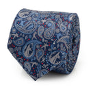 Marvel Avengers Blue Multi Paisley Men's Tie - Hero Merchandise