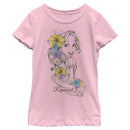 Girl's Disney Rapunzelsketchalt T-Shirt