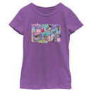 Girl's Disney Princes Panels T-Shirt