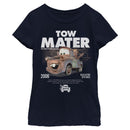 Girl's Pixar Tow Mater Advertisement T-Shirt