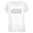 Junior's Star Wars Star Wars Spring Flower Logo T-Shirt