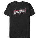 Men's Star Wars May The Fourth Lockup T-Shirt