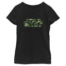 Girl's Star Wars Camo Logo T-Shirt