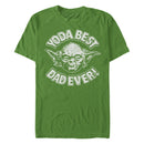 Men's Star Wars Yoda Best Dad T-Shirt