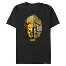 Men's Star Wars C3Po Dark Split T-Shirt